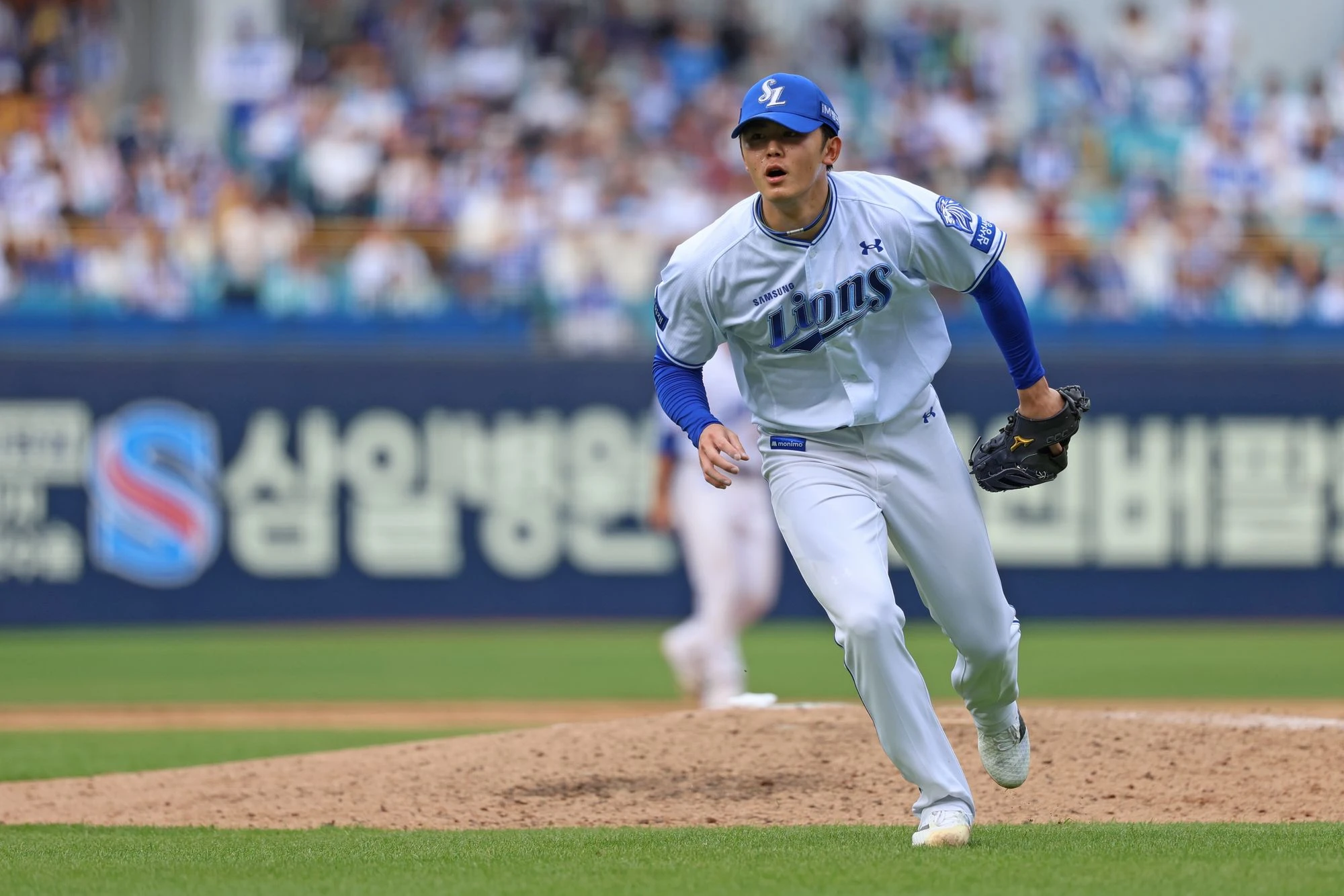 지난 21일 LG 트윈스전에서 패전투수가 된 삼성 라이온즈 투수 미야지 유라. 사진 삼성 라이온즈