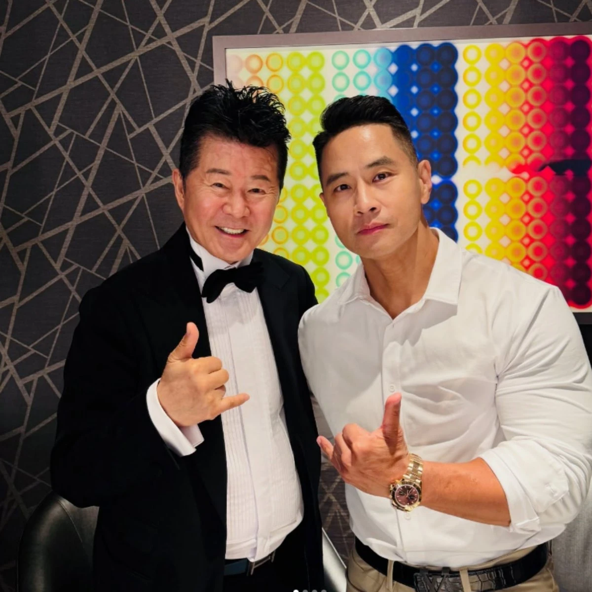 유승준, 미국에서 태진아와 만남