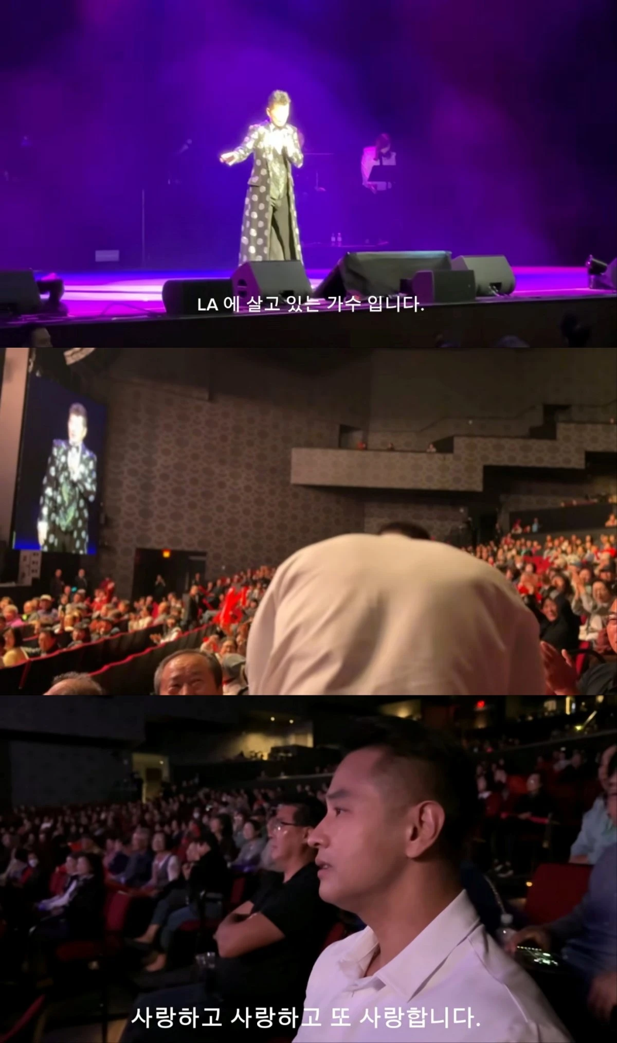 유승준 유튜브 채널, 미국 태진아 공연 방문