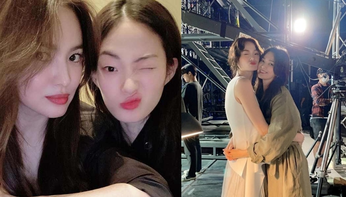 Song Hye-kyo and Shin Hyun-ji