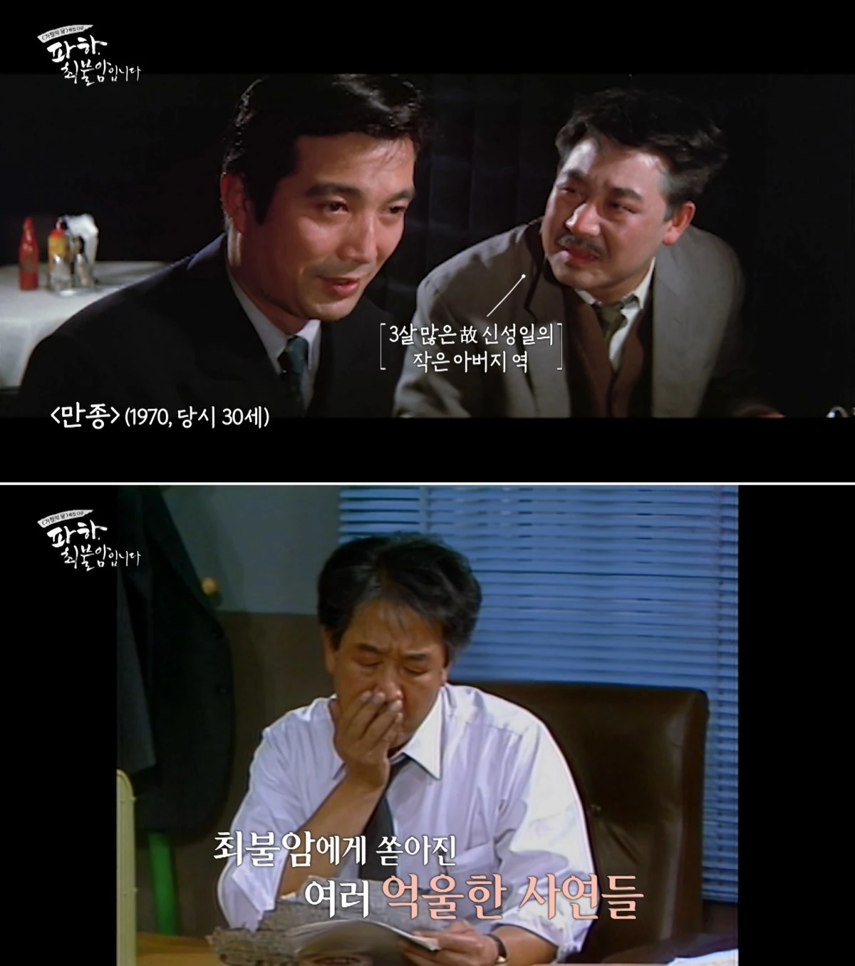 최불암 자전적 다큐멘터리
