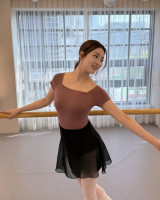 '두 딸 맘' 강소라, 다이어트 광고할 만하네…'군살 제로' 발레룩 눈길