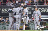 '19안타' 한화 타선 대폭발, 그런데 김서현 '0이닝 4실점' 충격 강판...KIA 상대 11-8 진땀승 [광주:스코어]