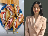 '의사♥' 이정현, 밤 12시까지 '내조' 지극정성…내일 아침 도시락 [★해시태그]