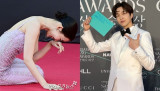 '꽈당 사고' 신현빈, 매너손 유재필에 감사 인사…다친 곳 없죠? 답장까지 훈훈