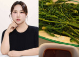 풍자, '32kg 감량' 후 풀때기만 먹네…샐러드 대신 두릅 유지어터 식단 [★해시태그]