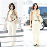 '171cm·53kg' 김도연, 슬렌더 몸매로 완성한 프렌치 시크룩