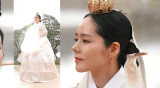 한가인, 궁중한복 입고 경복궁에 갔더니...'압도적' 비주얼에 관광객 시선 집중 (자유부인)