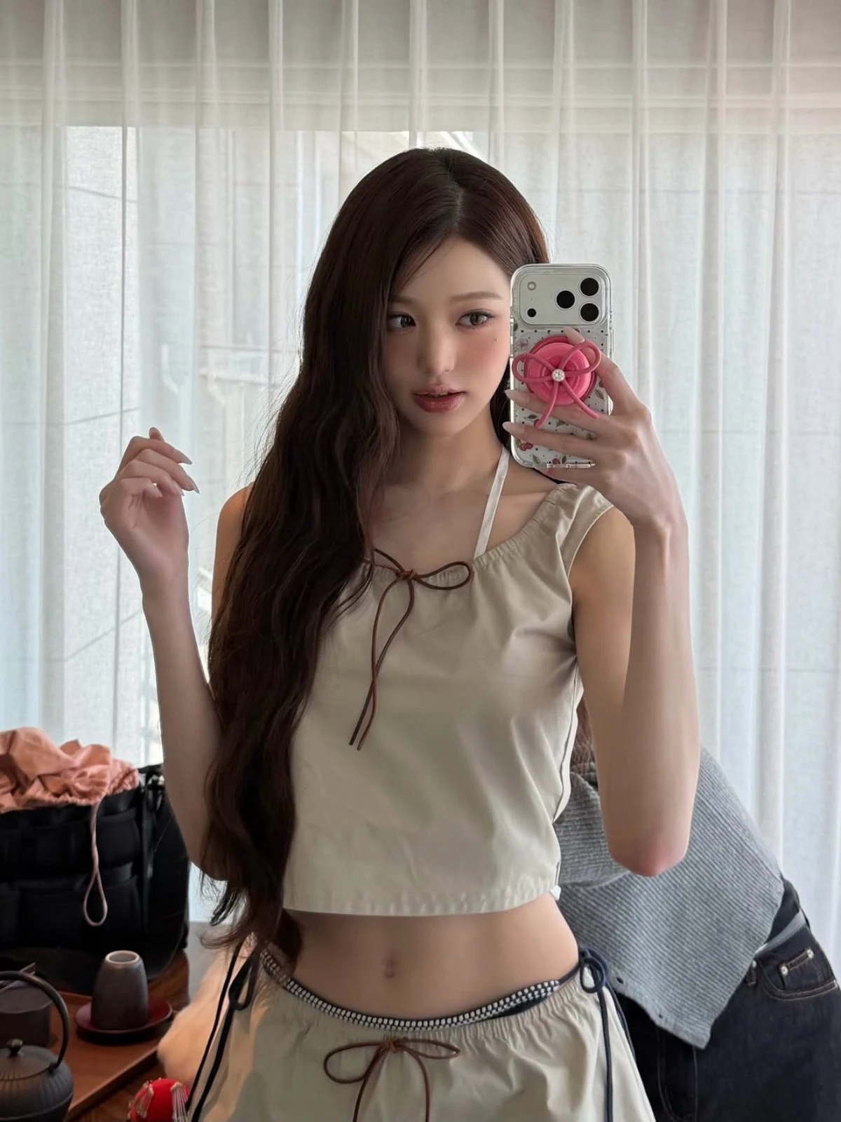 장원영, 파격 새깅 패션