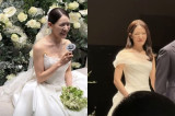 "공주 같아" 박은영 셰프, 결혼식 현장 공개됐다…최현석 축가 '앵콜'까지 [엑's 이슈]