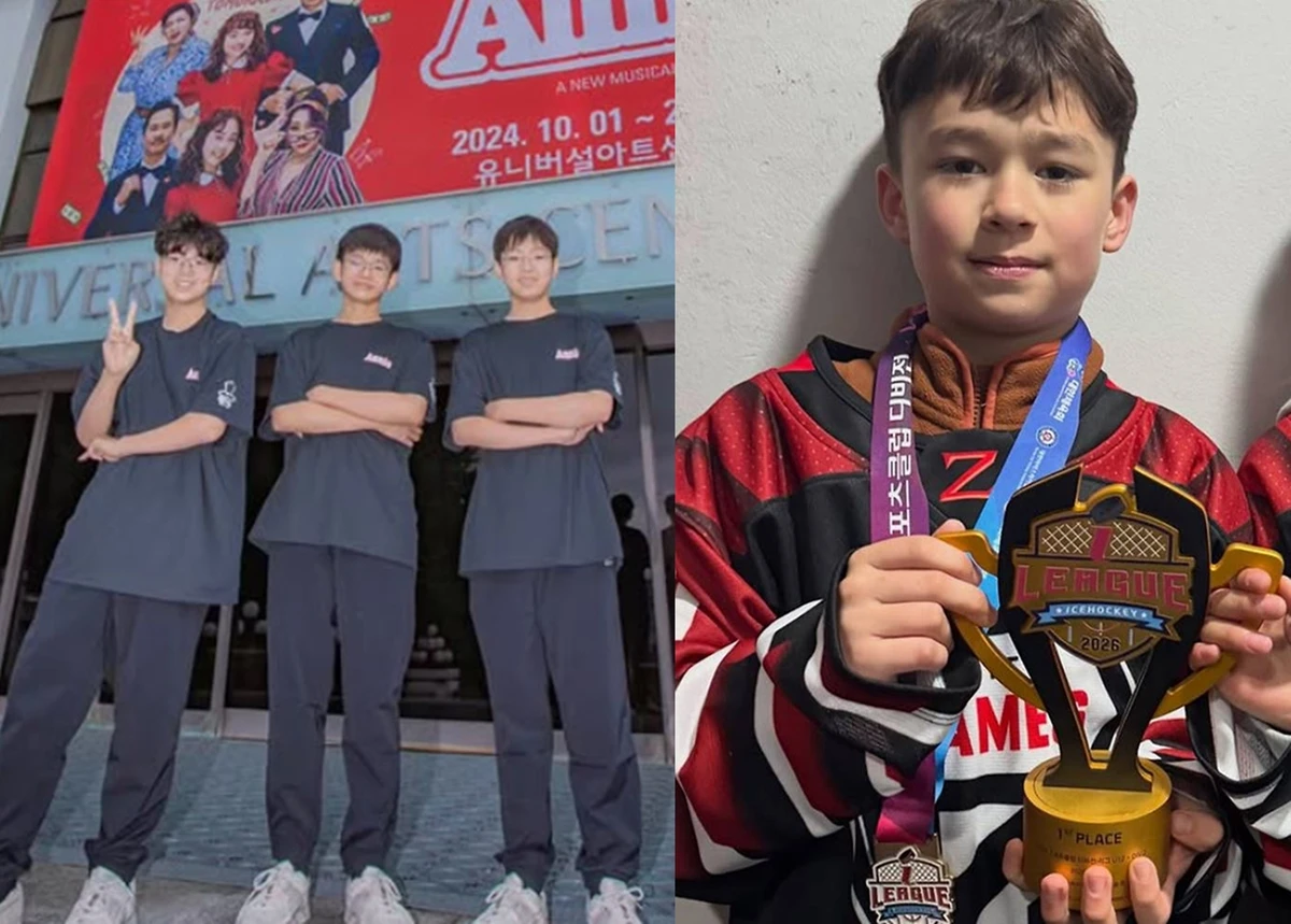 송일국 계정 삼둥이, 샘 해밍턴 계정 윌리엄 근황 사진