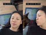 이효리, 민낯에 누워서 찍어도 '굴욕 없는' 미모…마음 열어주면 행복해 