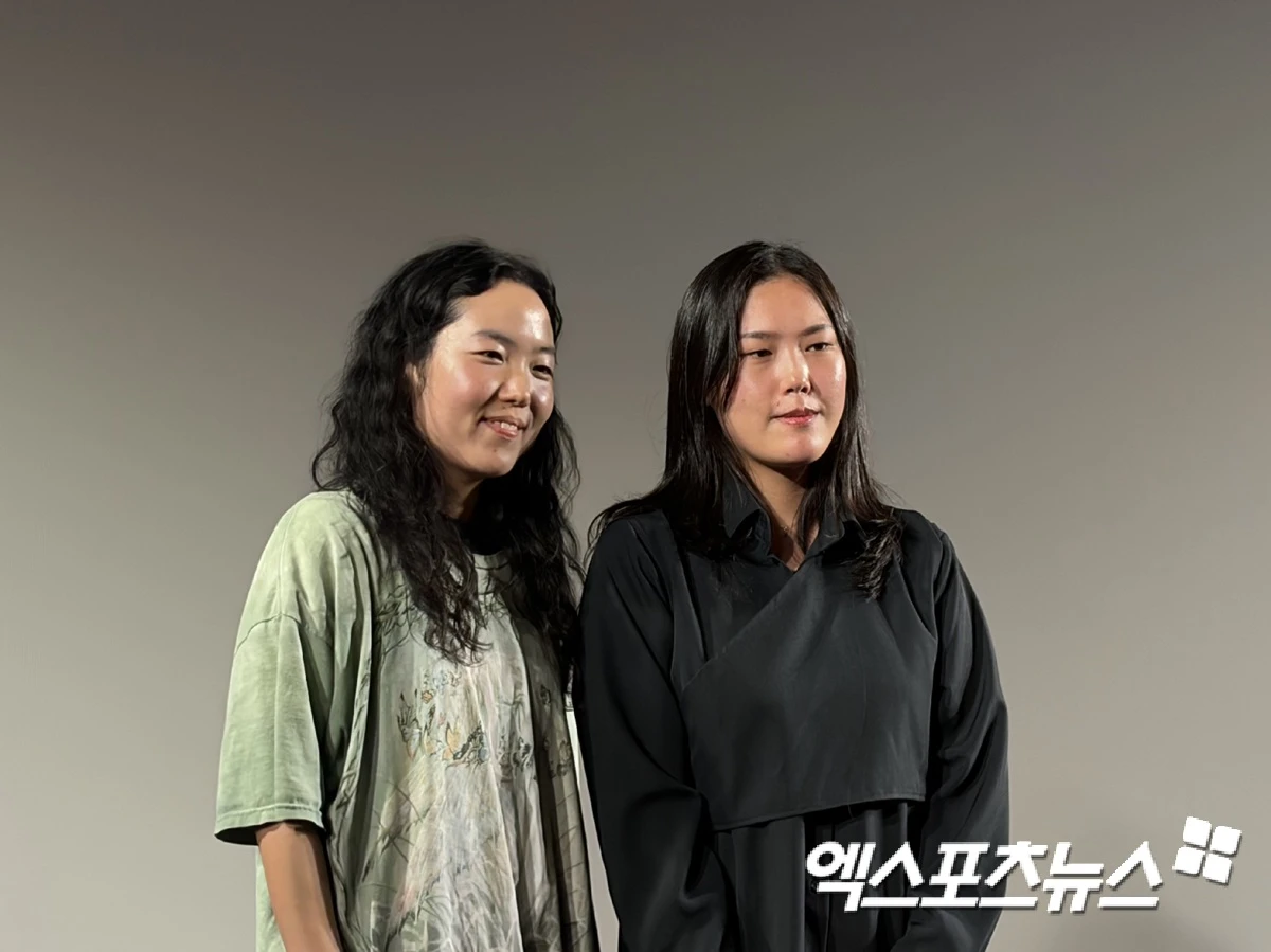 배우 박지민, 영화 '사일런트 보이시스'를 연출한 진미송 감독.