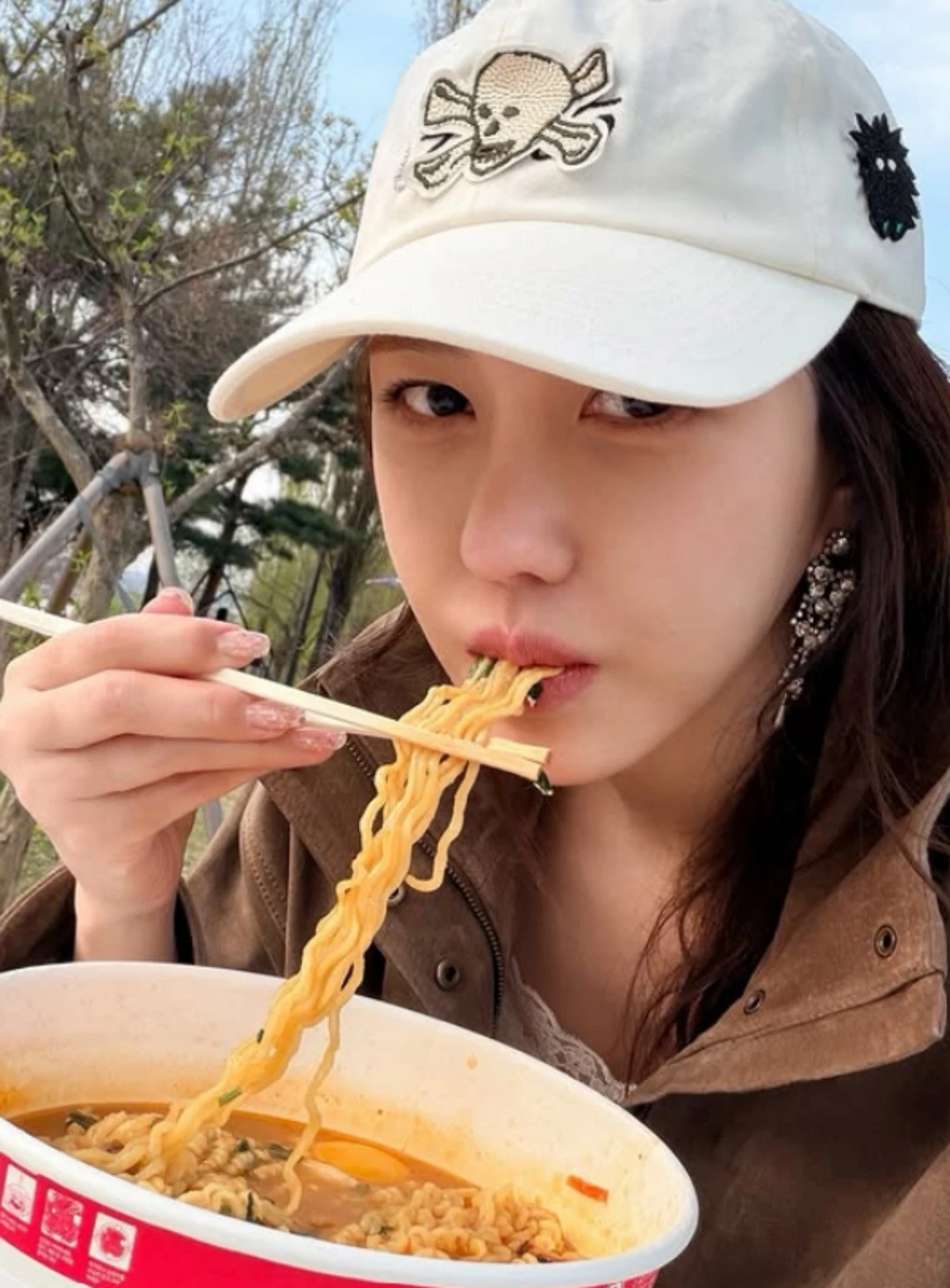 이지아 SNS.