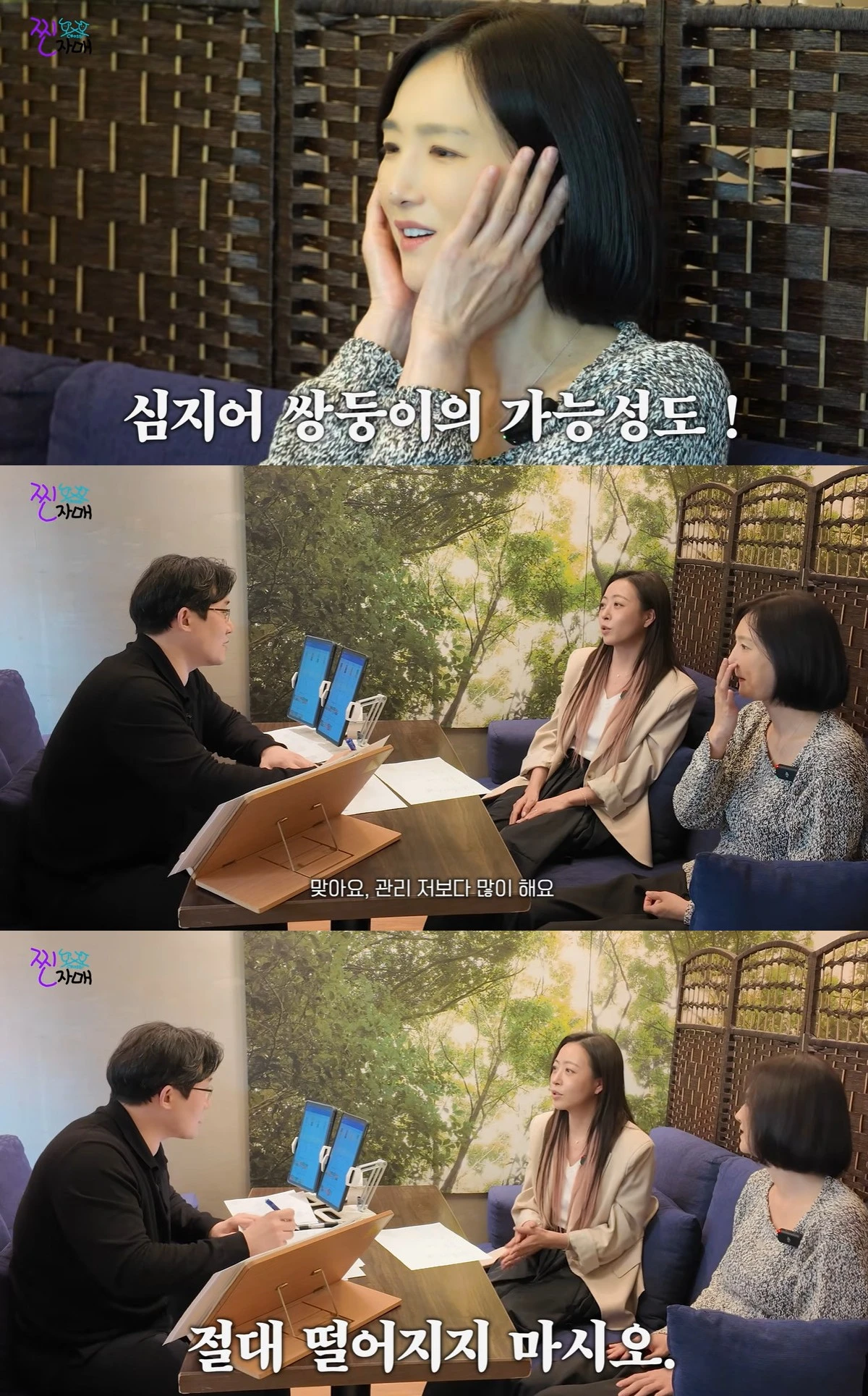 유튜브 '찐자매크로스' 캡쳐