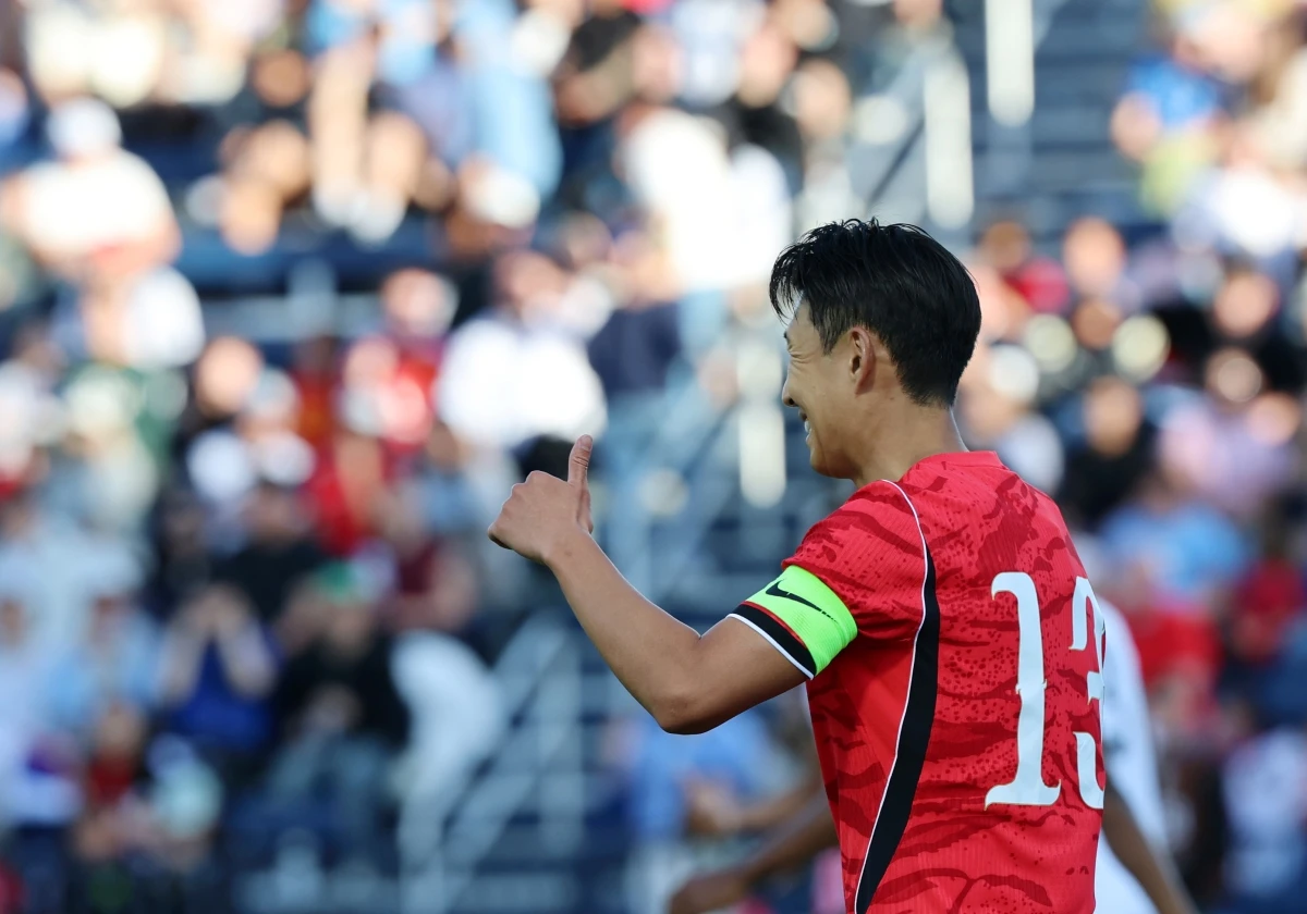 홍명보호가 2026 국제축구연맹(FIFA) 북중미 월드컵 본선을 앞두고 치러지는 두 번의 평가전 중 첫 번째 경기에서 기분 좋은 승리를 거뒀다. 대표팀의 주장 손흥민과 교체로 투입된 조규성, 황희찬 등 공격진이 골맛을 보면서 대회 직전 득점 감각을 끌어올렸다는 점이 고무적이다. 사진 연합뉴스