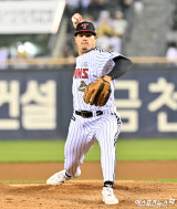 리오스 ‘1군 등록과 함께 등판’[포토]
