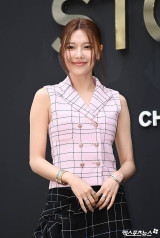 수영, 정경호와 결별 후 첫 공식석상…시각장애인과 함께 달린다 [엑's 이슈]