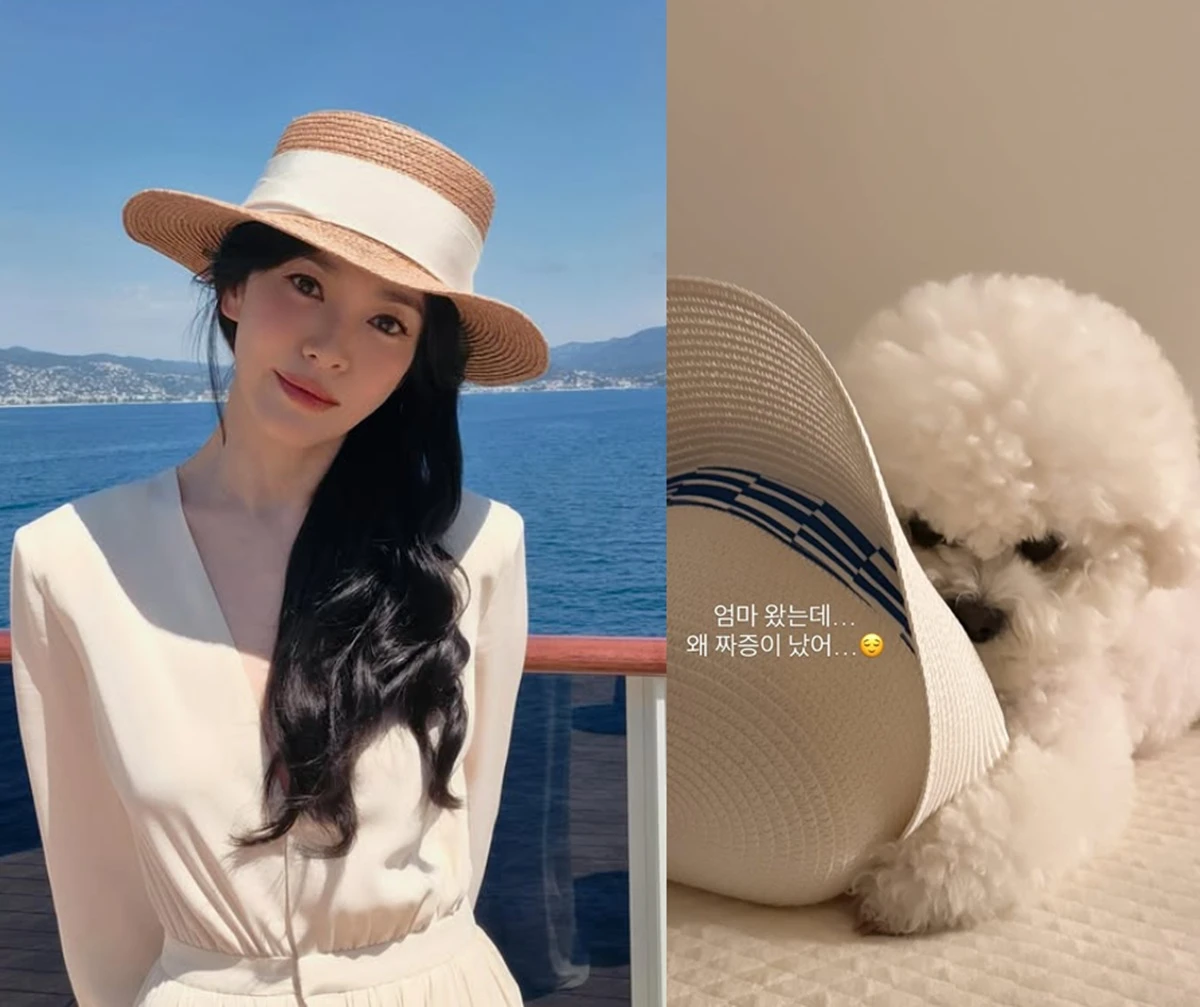 송혜교가 공개한 일상