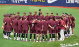 키움 ‘경기 전 미팅’[포토]