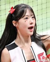 오효정 치어리더 ‘인형같은 외모’[엑's HD포토]