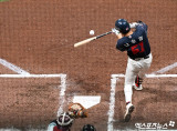 나승엽 ‘노리고 쳤는데’[포토]