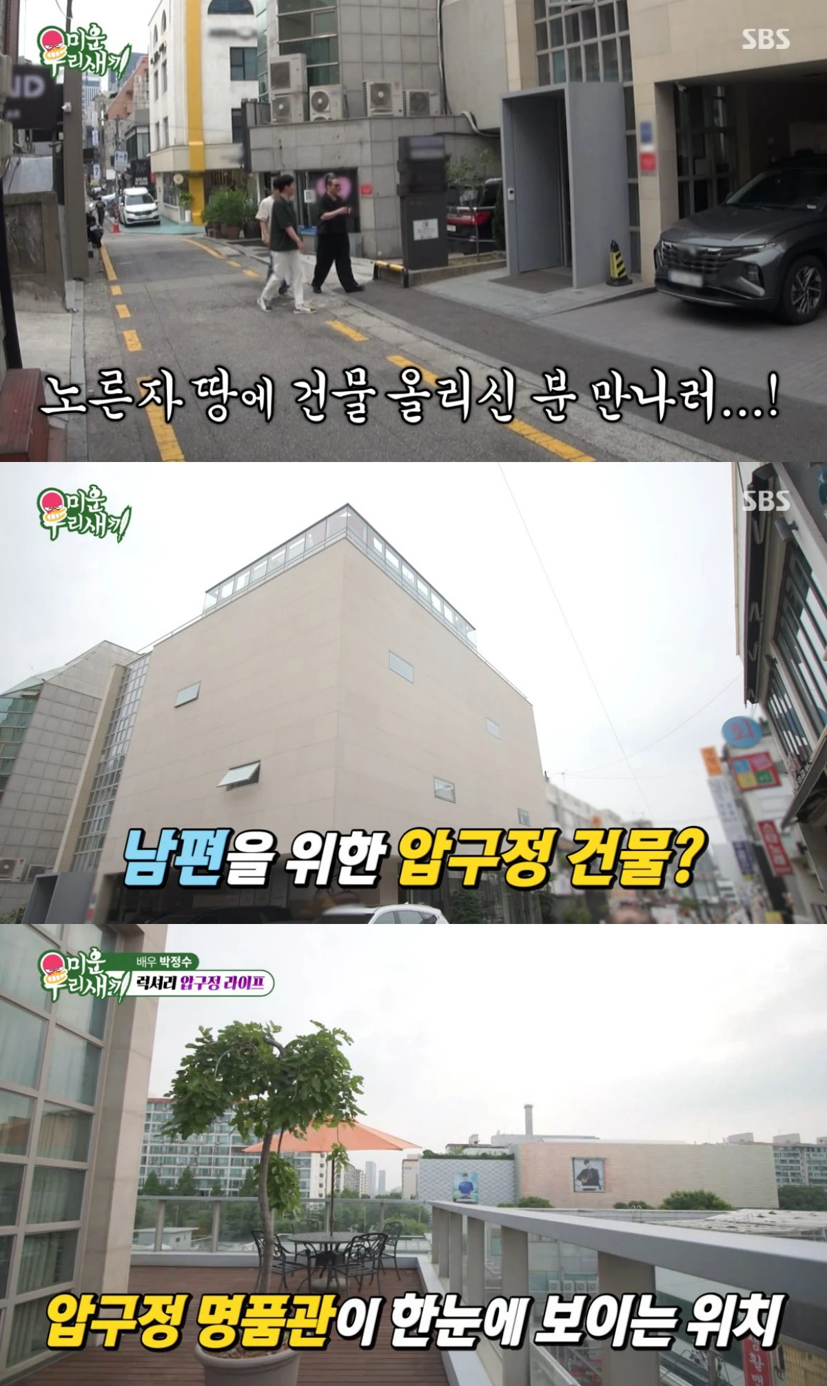 SBS '미운 우리 새끼' 방송 화면