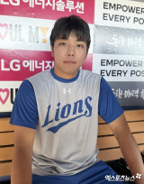 '낚시'가 김영웅 살렸다…햄스트링 부상→또 부상, 하기 싫어졌다 생각까지 했는데 1군에 있으면 못하는 것 많이 해 [잠실 인터뷰] 