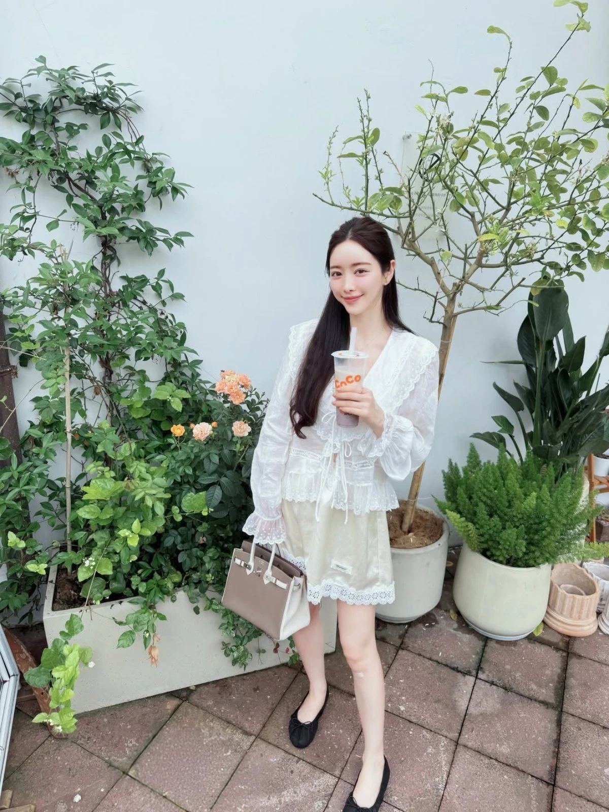 홍수아 계정