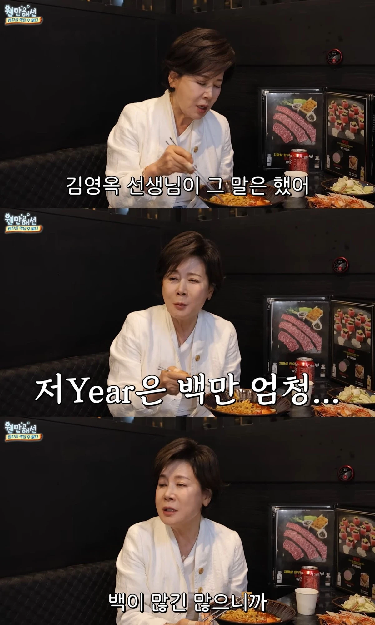유튜브 채널 '웬만해선 정수를 막을 수 없다' 캡처