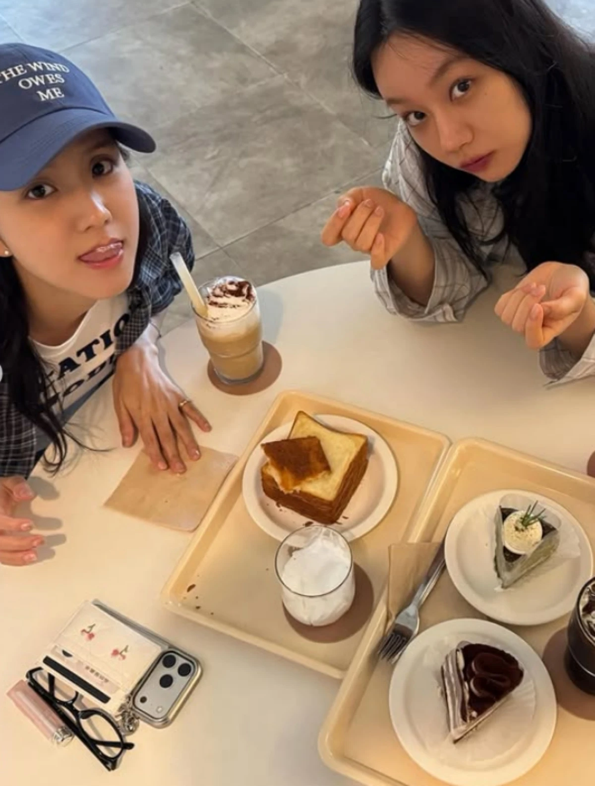지수 SNS.