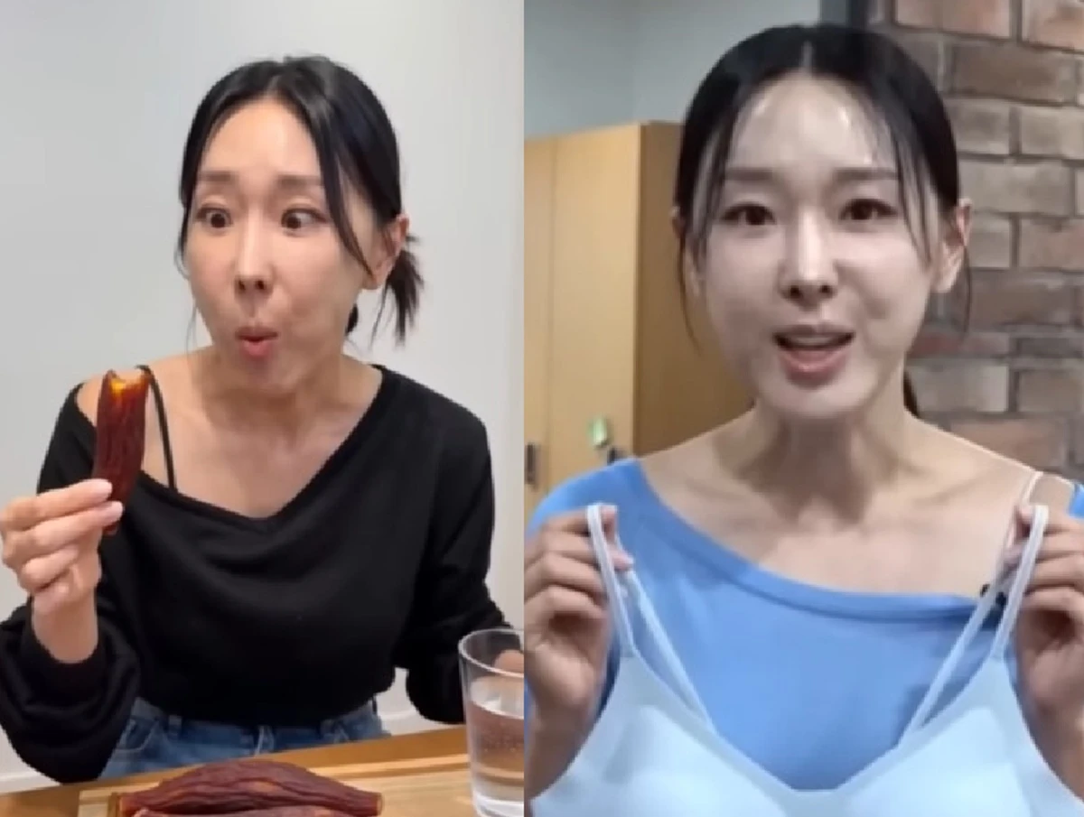 AI로 생성된 이지혜 영상.