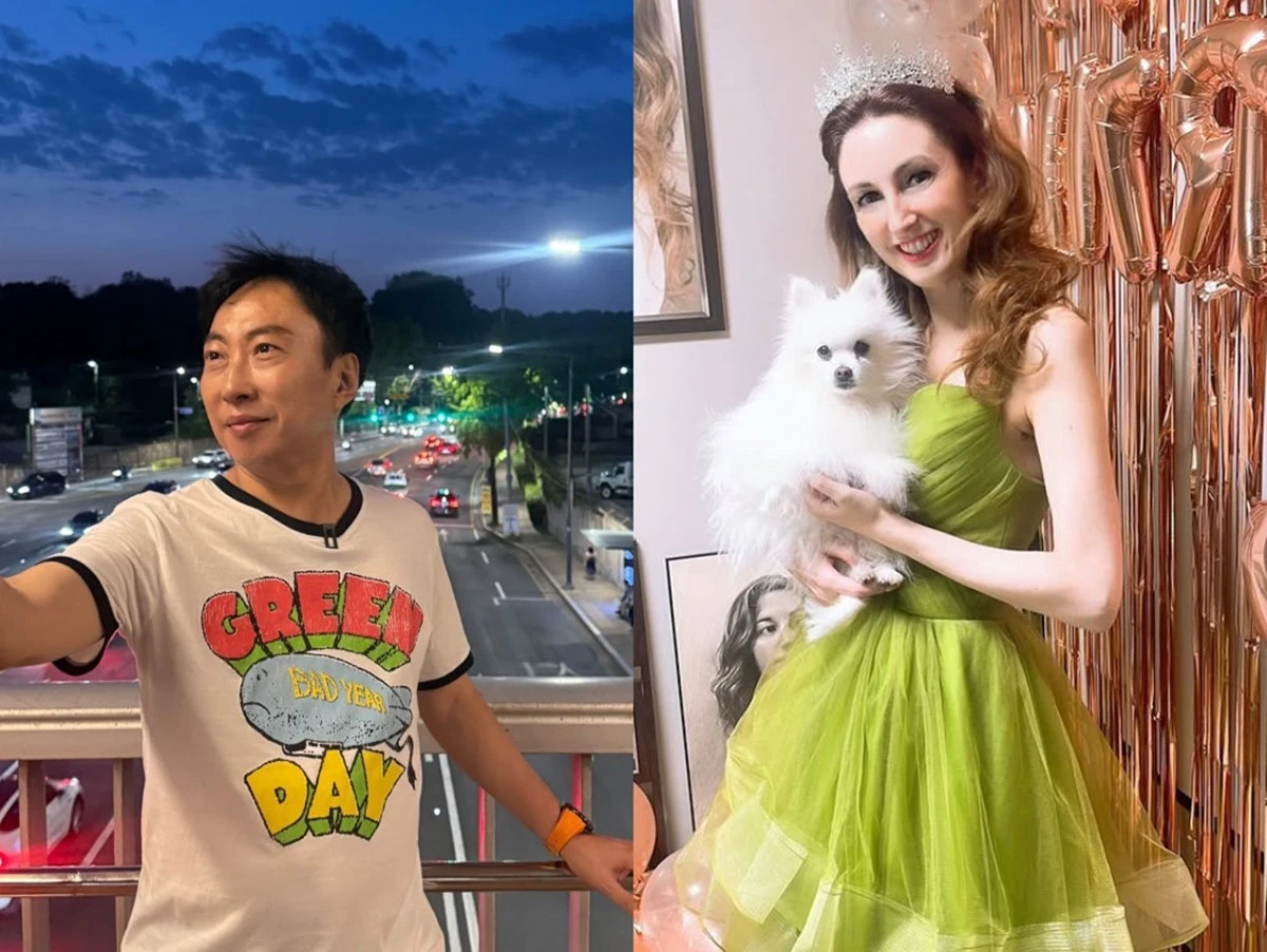 사진 = 박명수, 크리스티나 SNS