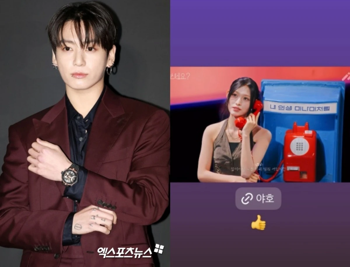 정국, 엑스포츠뉴스 DB / 정국 SNS.