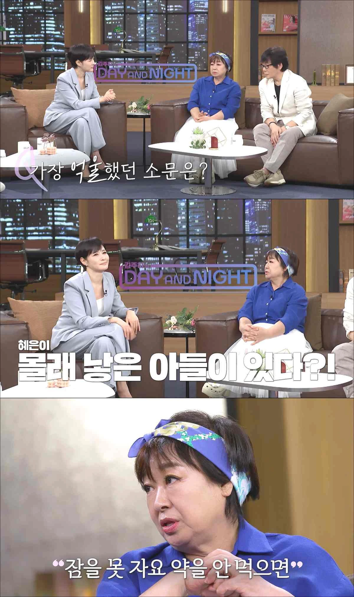 가수 혜은이, 루머 상처 고백