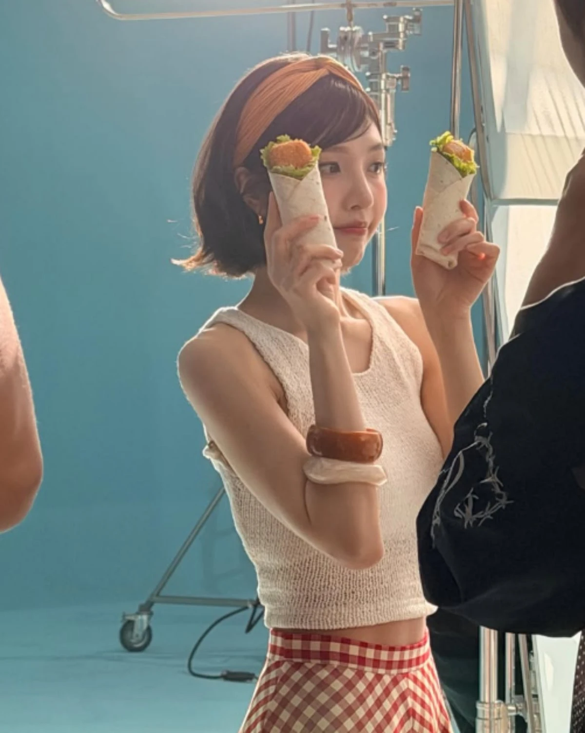 레드벨벳 조이, 광고 촬영 현장
