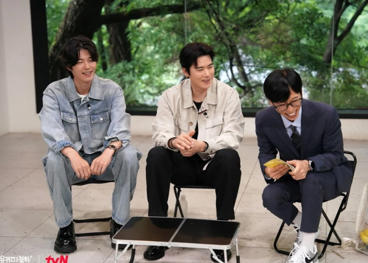 '유퀴즈' 출연한 기성용과 김강우