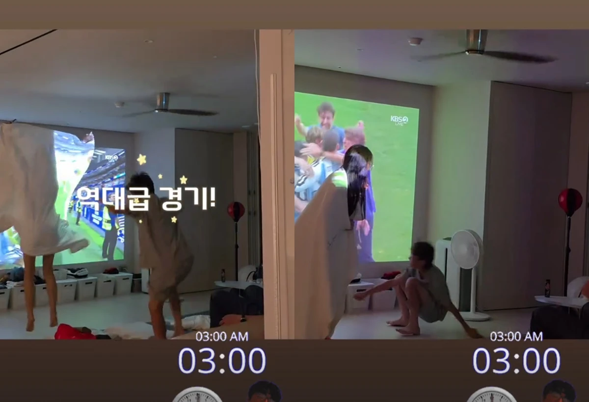 이동국 가족 월드컵 응원 층간 소음 논란