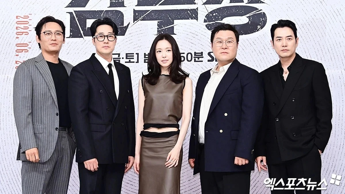 SBS 드라마 '김부장'에 출연한 배우 최대훈, 소지섭, 손나은, 윤경호, 주상욱