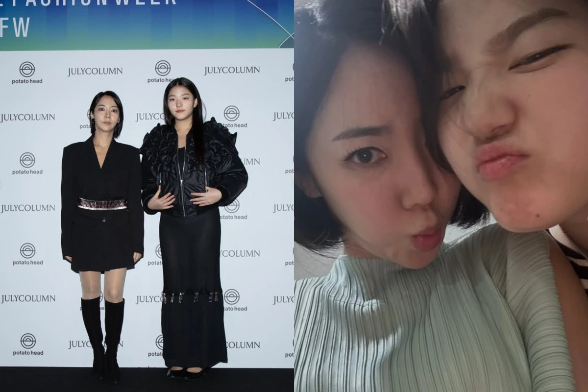 이윤진과 딸 소을양