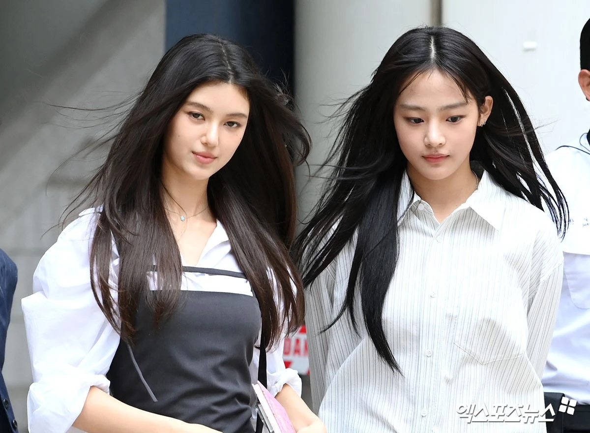 다니엘과 민지. DB.