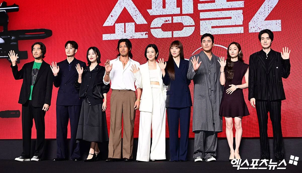 디즈니+ '킬러들의 쇼핑몰 시즌 2' 제작발표회 현장