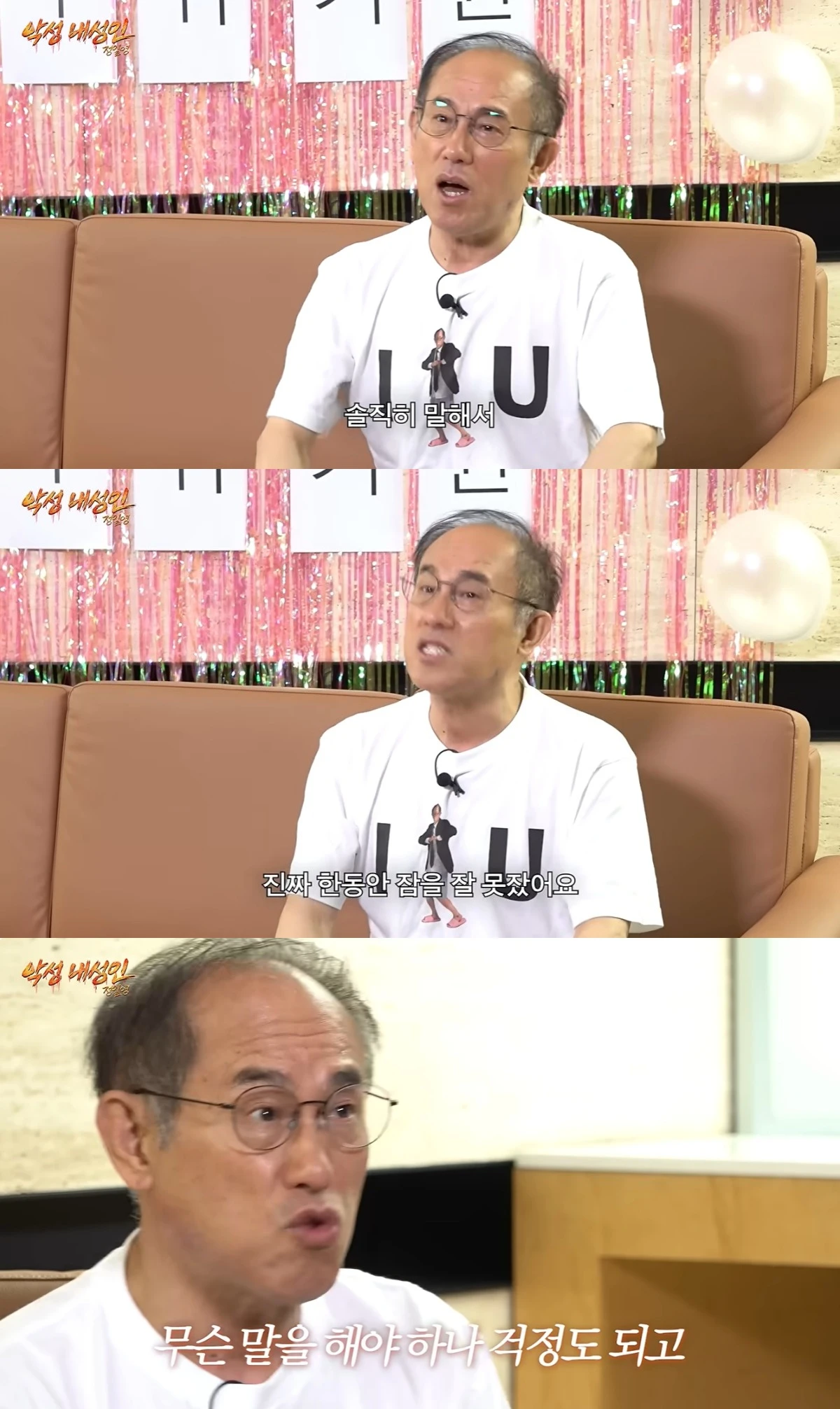 '악성 내성인 정일영' 유튜브 캡처