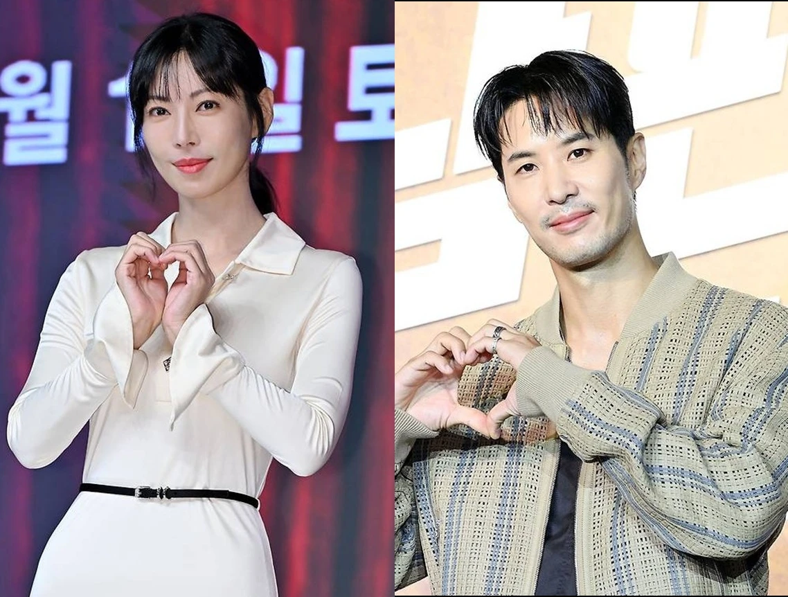 JTBC 드라마 ‘연애의 재발견’에 출연하는 배우 김소연, 김지석
