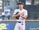 최민석 ‘삼성을 상대’[포토]