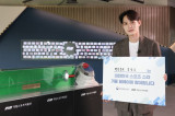 '도쿄 올림픽 금메달' 펜싱 김준호, 국립스포츠박물관 '스포츠 스타 기증 릴레이' 동참