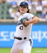 곽빈 ‘시즌 9승을 향해’[포토]