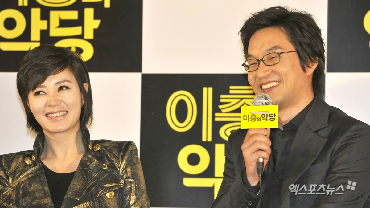 영화 '이층의 악당' 시사회에 참여한 김혜수, 한석규
