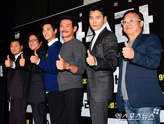 영화 '아수라' 시사회 현장