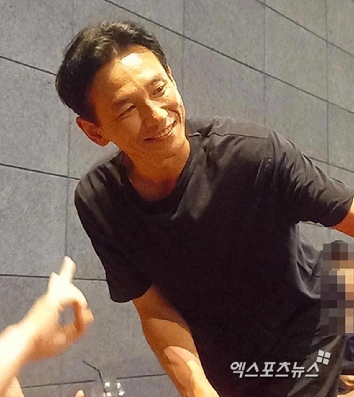 영화 '호프' 무대인사, 배우 황정민
